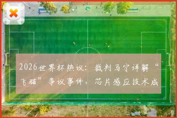 2026世界杯热议：裁判马宁详解“飞猫”争议事件，芯片感应技术成判罚关键，英格兰队是否获益？